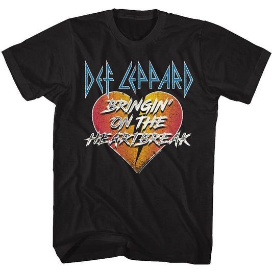 Def Leppard Bringin T-shirt Front