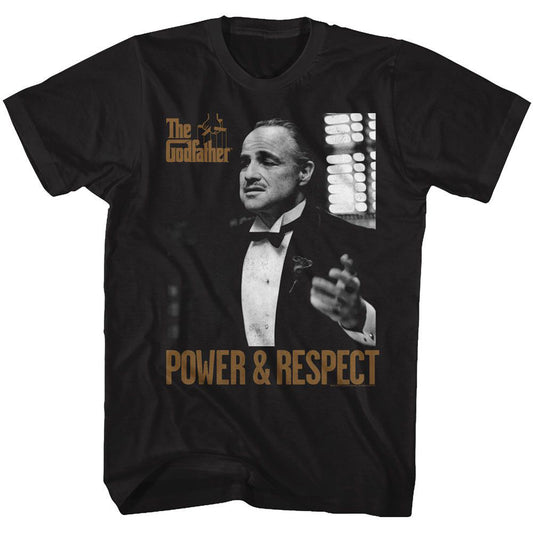 Godfather Power Respect T-shirt Front