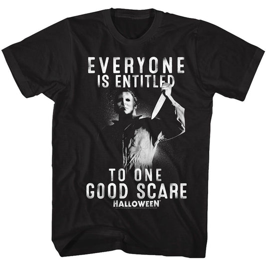 Halloween One Good Scare T-shirt Front