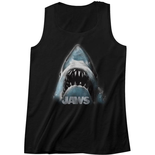 Jaws Head Logo Mens Tank Front