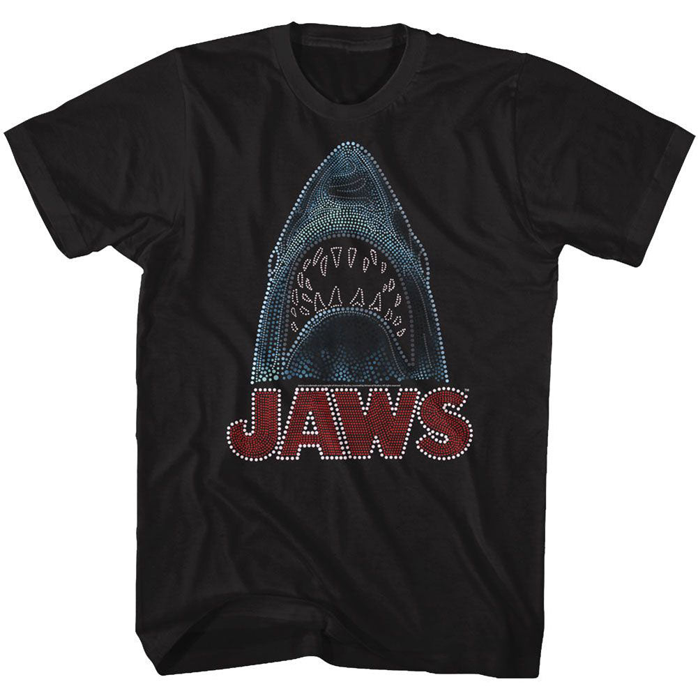 Jaws Be-daZZled T-shirt Front