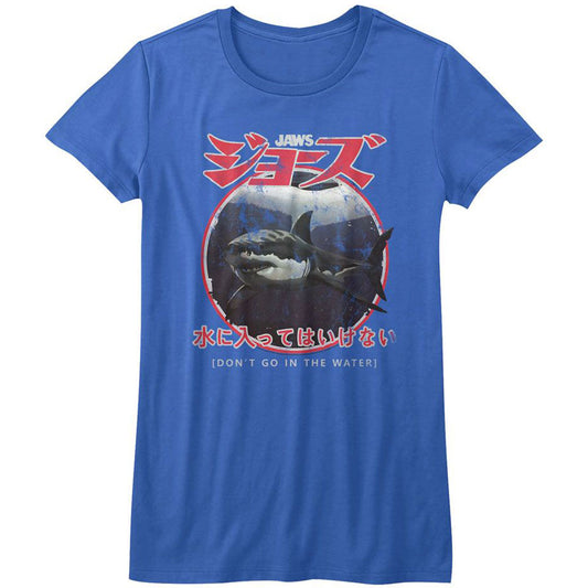 Jaws Japanese Warning Junior Top Front
