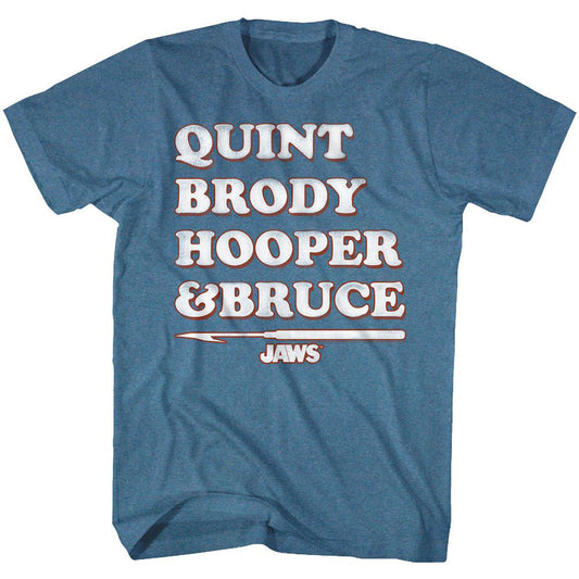 Jaws Legends T-shirt Front