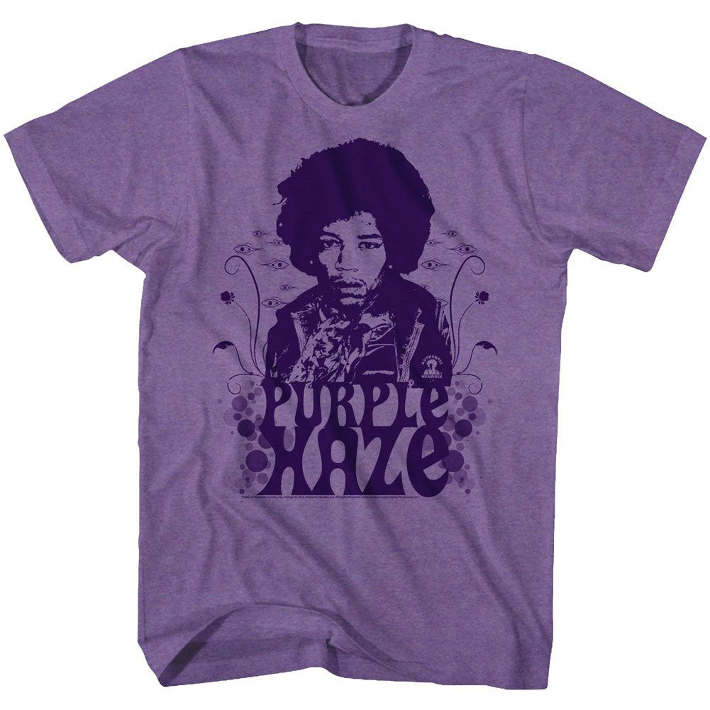 Jimi Hendrix Purple Haze T-shirt Front
