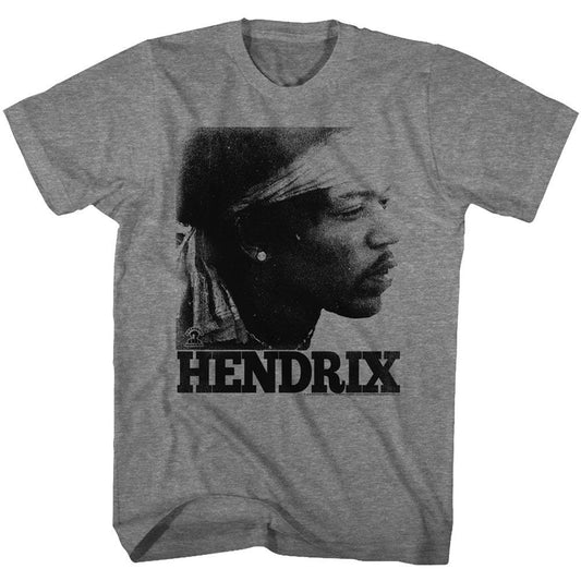 Jimi Hendrix Vintage Face T-shirt Front