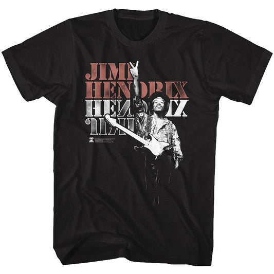Jimi Hendrix Peace T-shirt Front