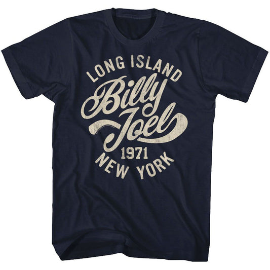 Billy Joel Long Island T-shirt Front