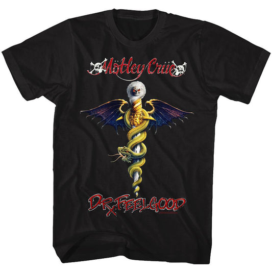 Motley Crue Dr Feel Good T-shirt Front