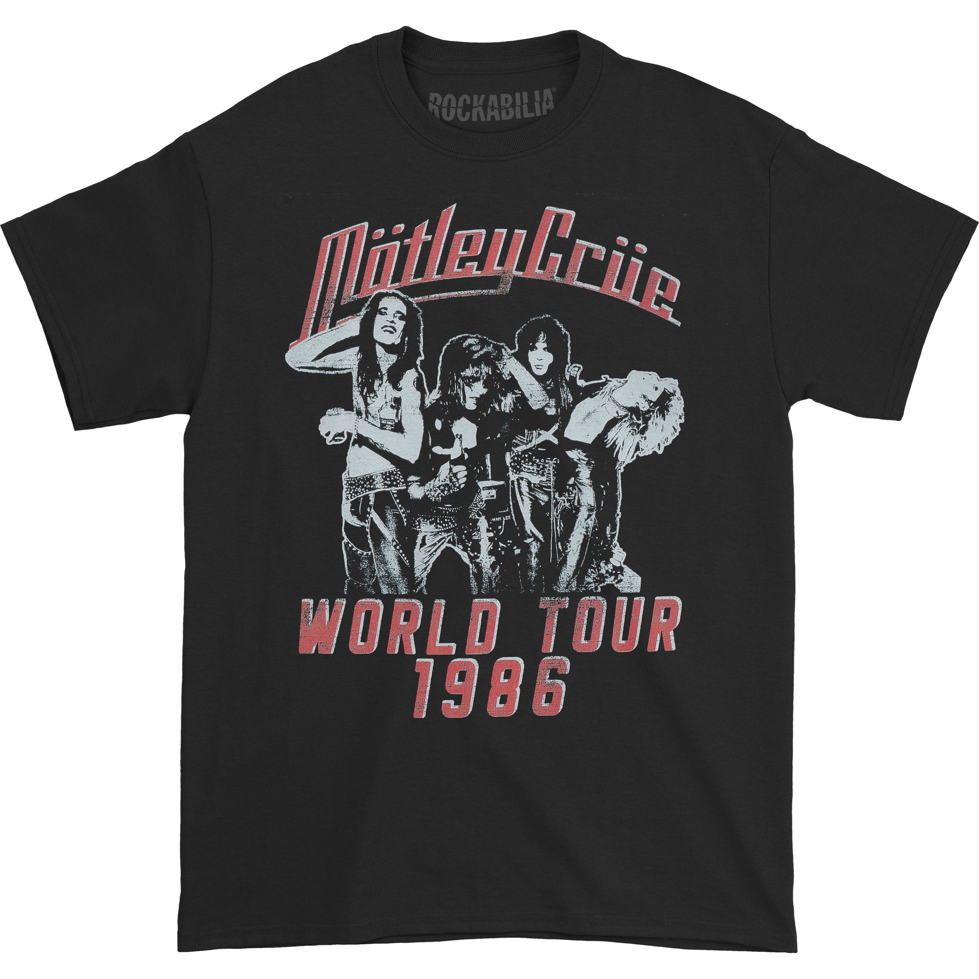 Motley Crue Theatre Of Pain Tour T-shirt Front