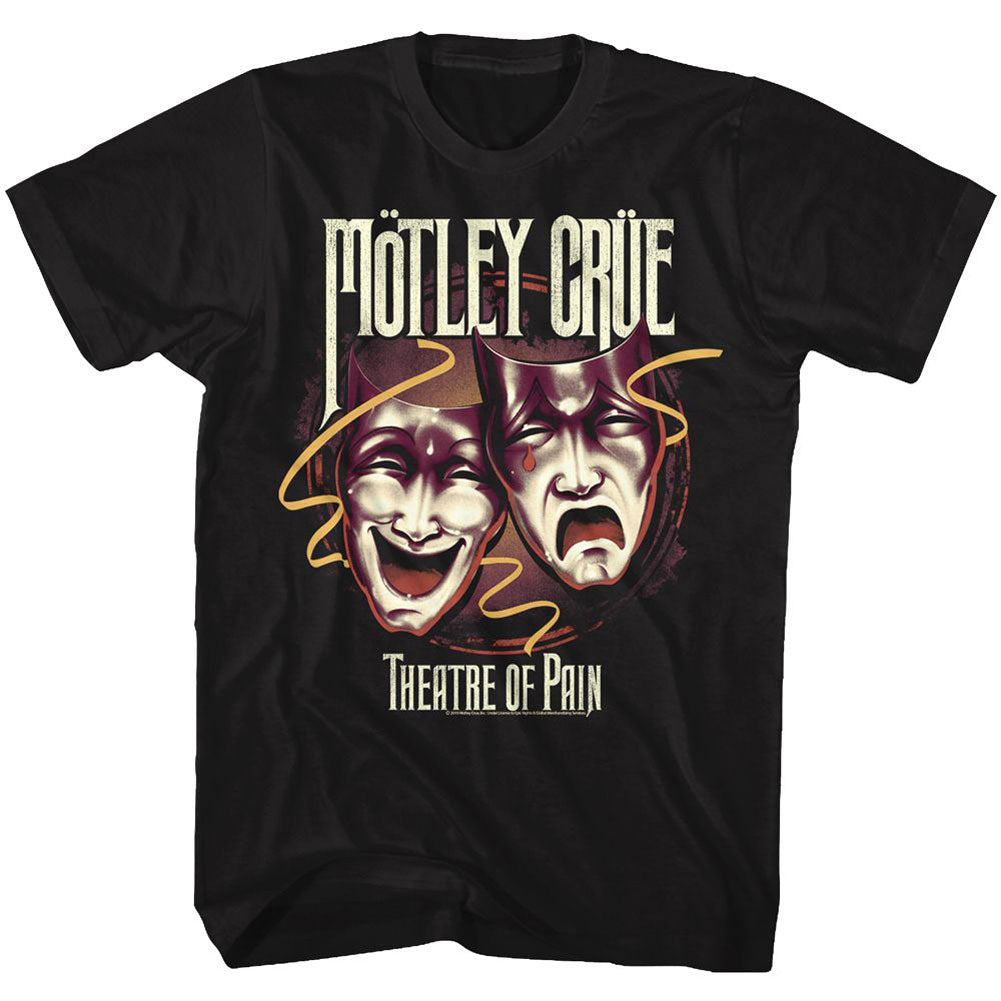 Motley Crue Theatre Of Pain T-shirt Front