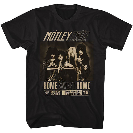 Motley Crue Home Sweet Home T-shirt Front