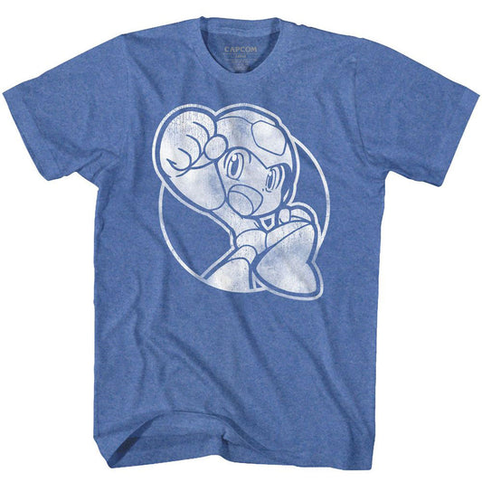 Mega Man Fist Pump T-shirt Front