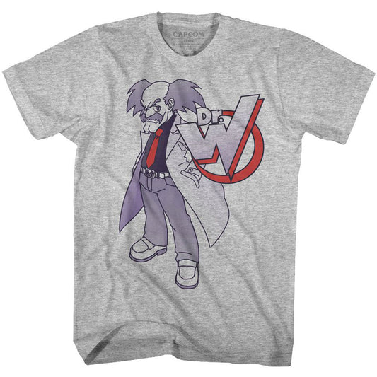 Mega Man Dr. Willy T-shirt Front