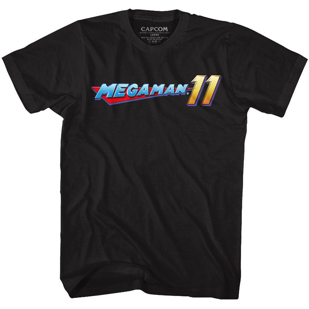 Mega Man Mega Logo T-shirt Front