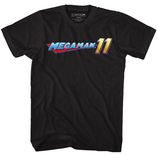 Mega Man Mega Logo T-shirt Front