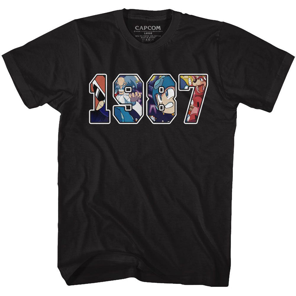 Mega Man 1987 T-shirt Front