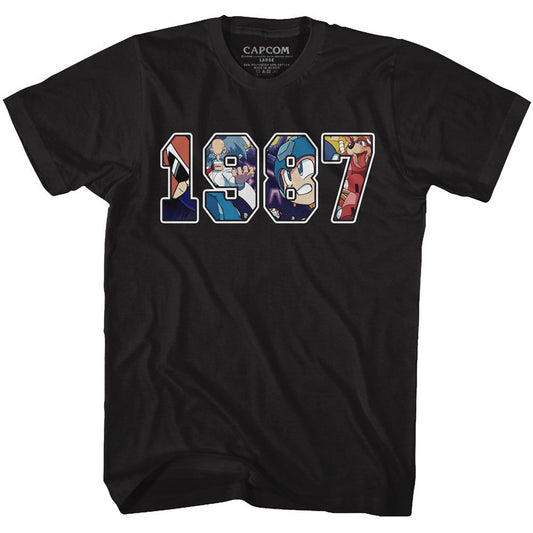 Mega Man 1987 T-shirt Front