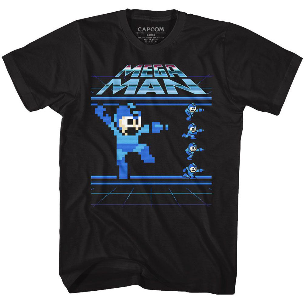 Mega Man Megamen T-shirt Front