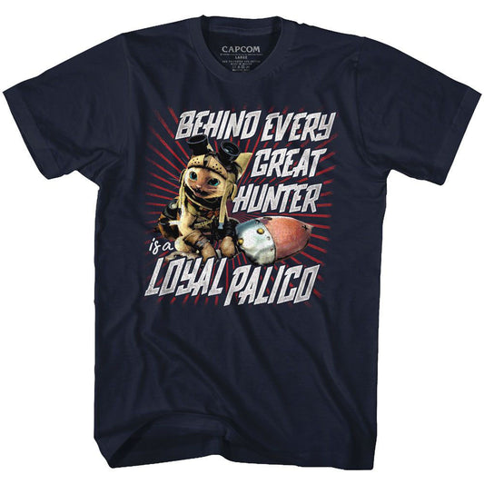 Monster Hunter Loyal Palico T-shirt Front