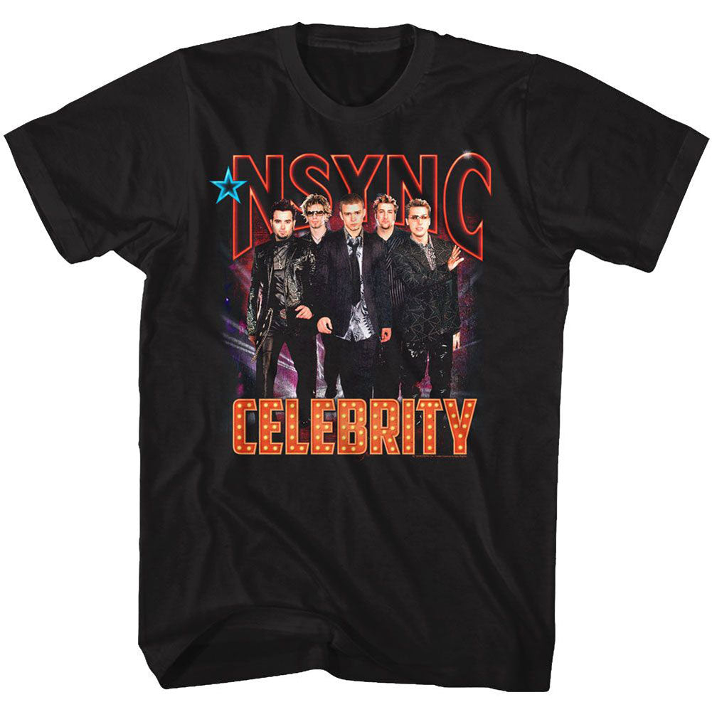 Nsync Celebrity T-shirt Front