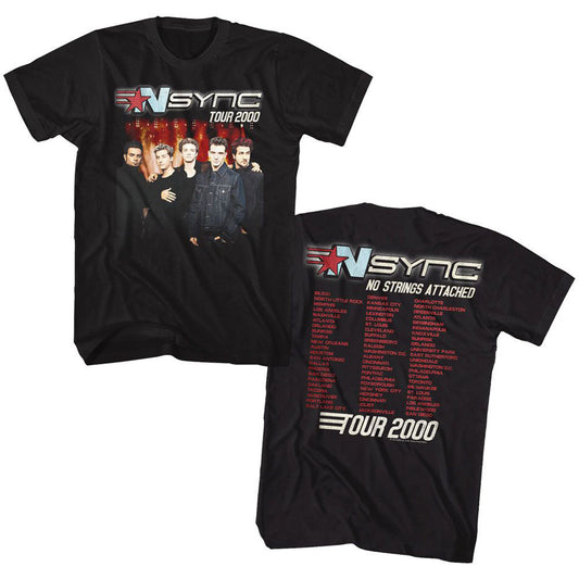 Nsync Tour2000 T-shirt Front