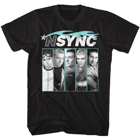 Nsync Blue Flame T-shirt Front