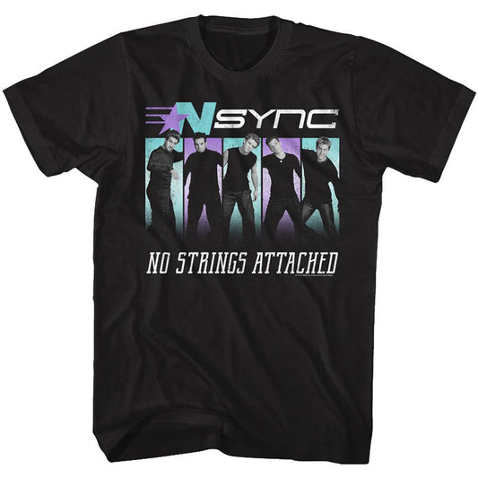 Nsync Blue Purple T-shirt Front