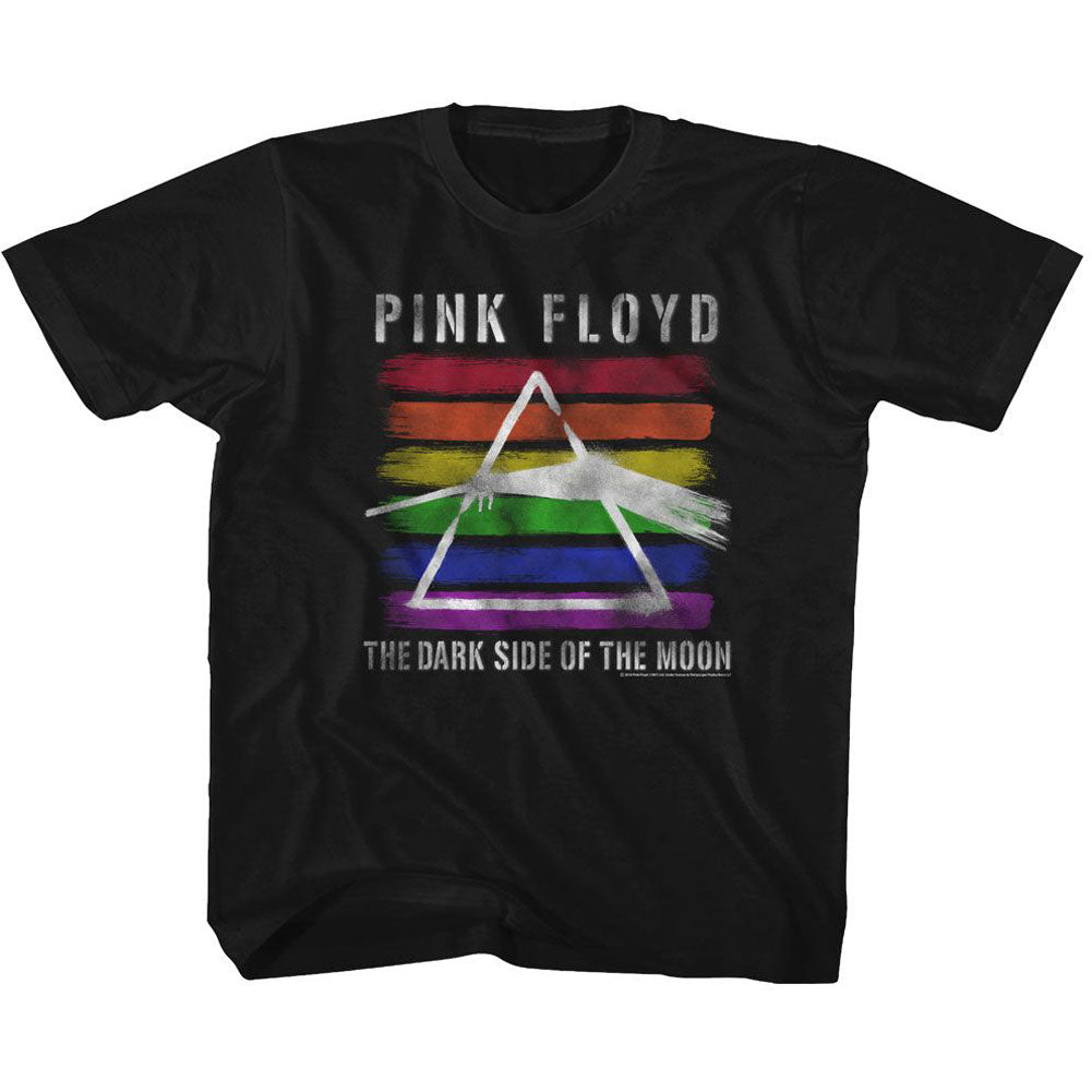 Pink Floyd Rainbow Kids Childrens T-shirt Front