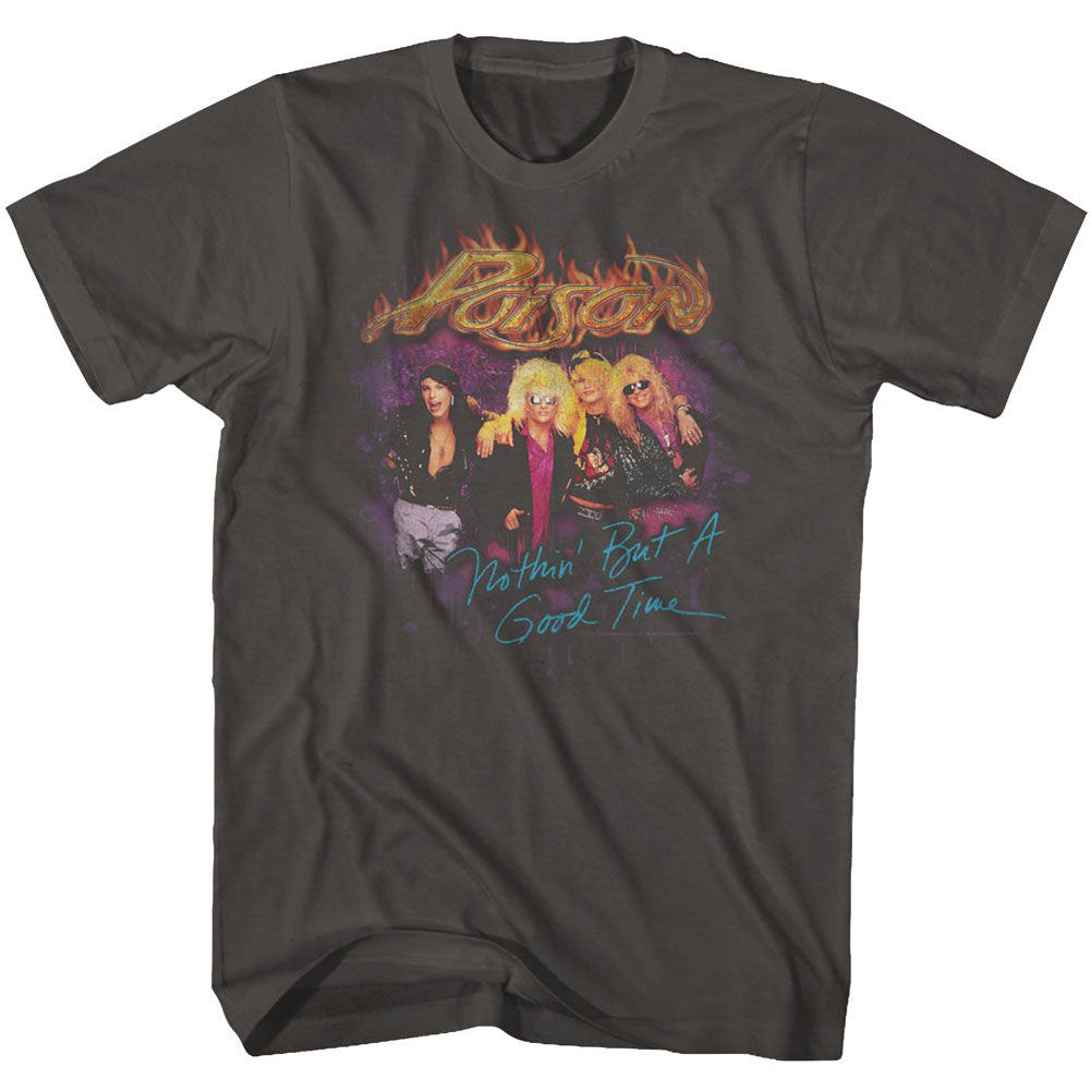 Poison Good Times T-shirt Front