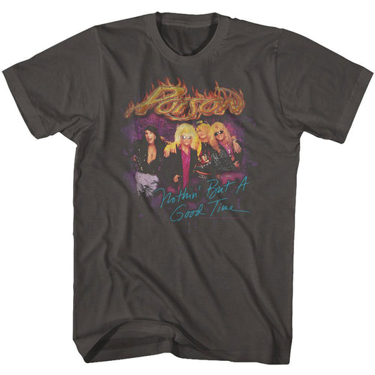 Poison Good Times T-shirt Front