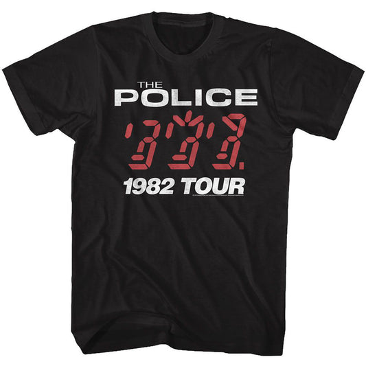 Police 82 Tour T-shirt Front