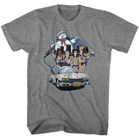 Ghostbusters Bustin' Buddies T-shirt Front