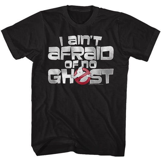 Ghostbusters Ain't Afraid T-shirt Front