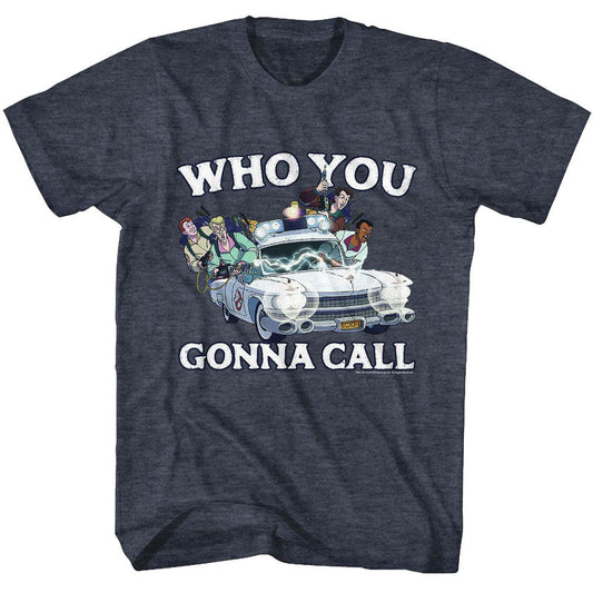 Ghostbusters Who You Gonna Call? T-shirt Front