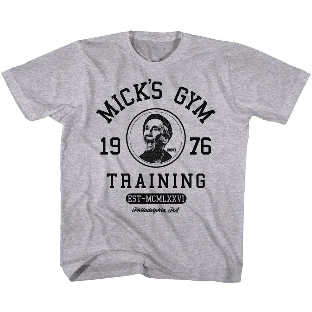 Rocky Training Kids Childrens T-shirt Front