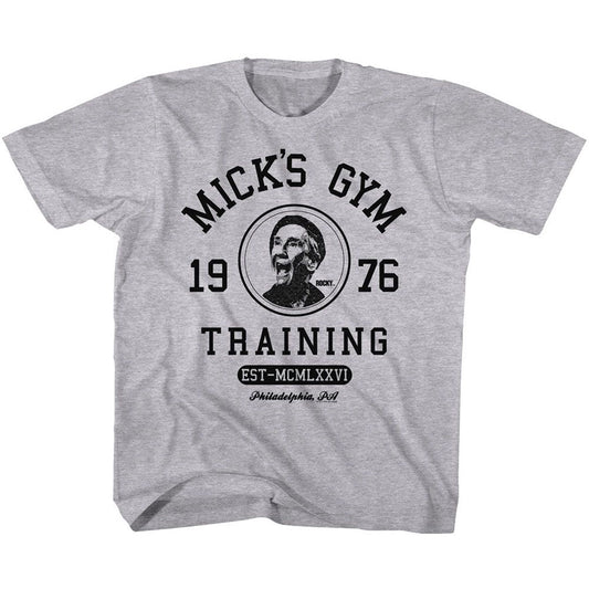 Rocky Training Kids Childrens T-shirt Front