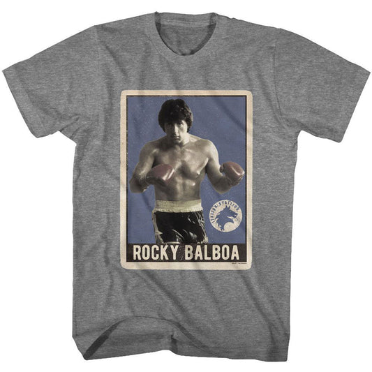 Rocky Trading Card T-shirt Front