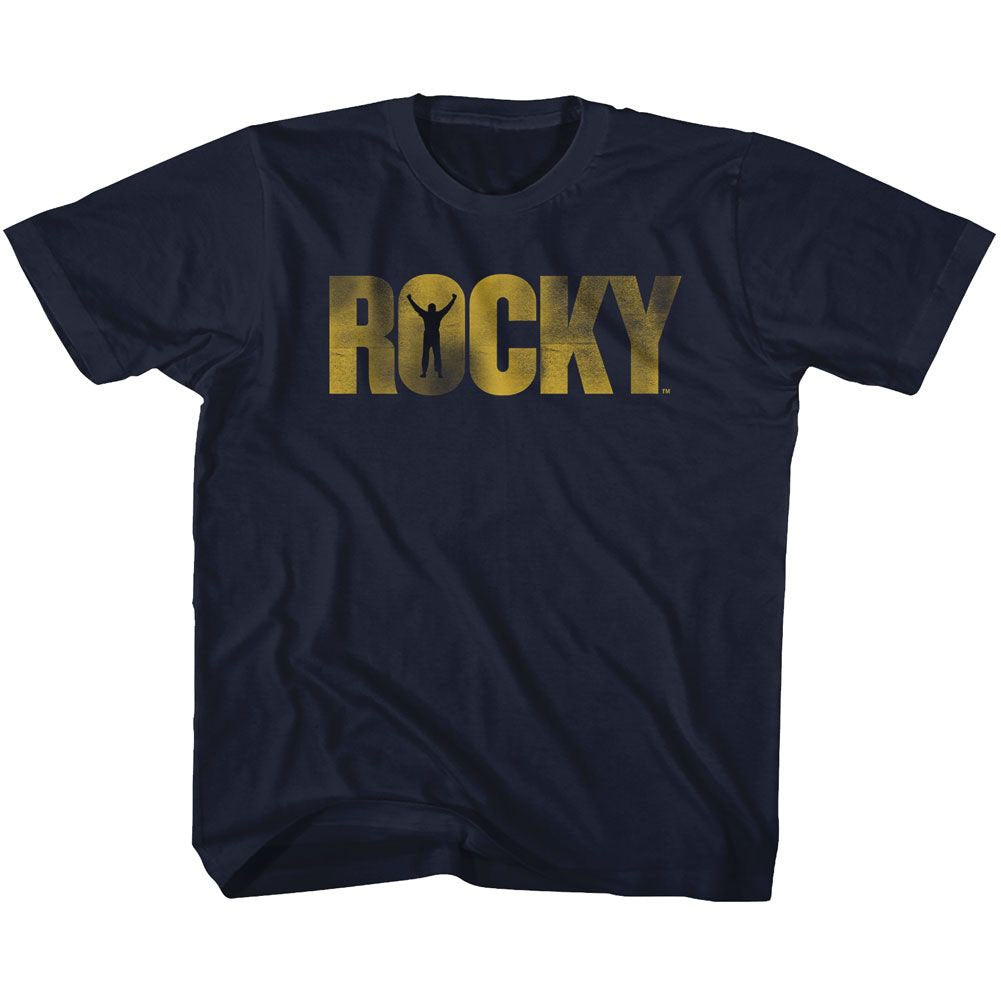 Rocky Logo Kids Childrens T-shirt Front
