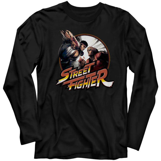 Street Fighter Punchy Long Sleeve Front