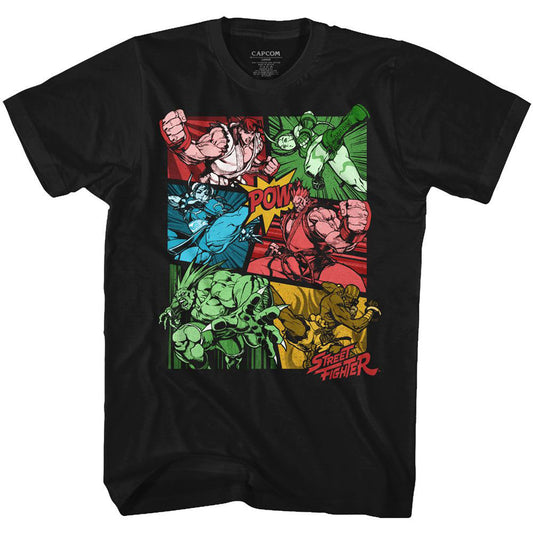 Street Fighter Comic T-shirt Front