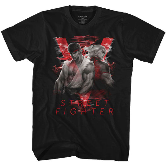 Street Fighter Smoky V T-shirt Front