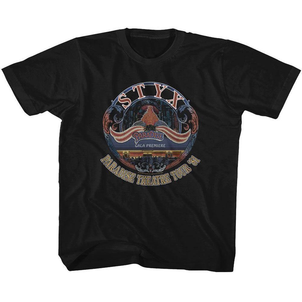 Styx Tour 81 Kids Childrens T-shirt Front