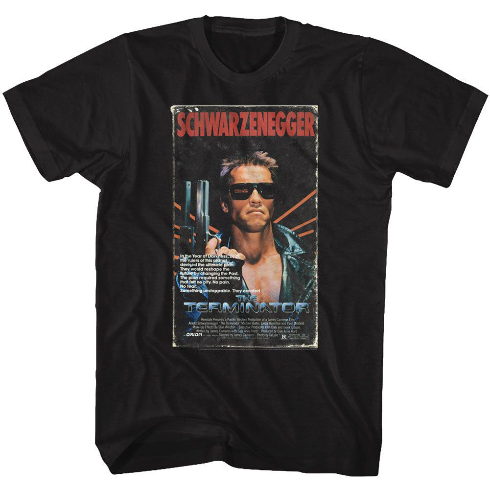 Terminator Vhs T-shirt Front
