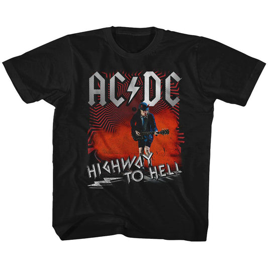 AC/DC Hth Youth T-shirt Front