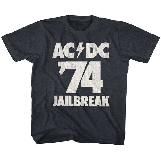 AC/DC Jailbreak Youth T-shirt Front