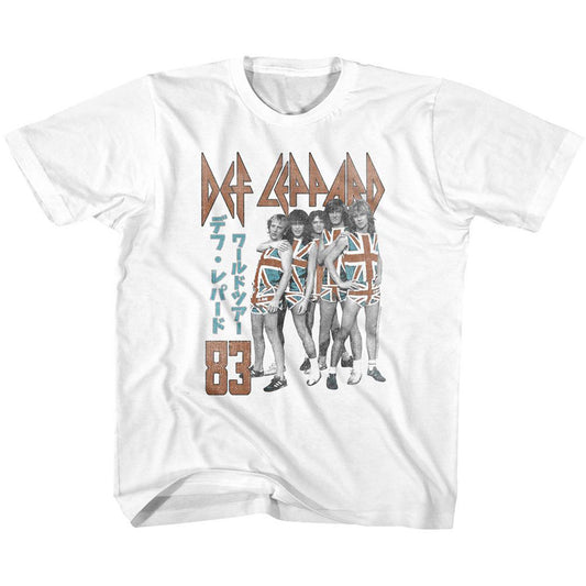 Def Leppard Deflep83 Youth T-shirt Front