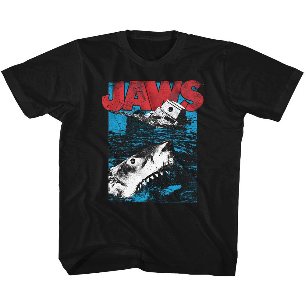 Jaws Great White Youth T-shirt Front