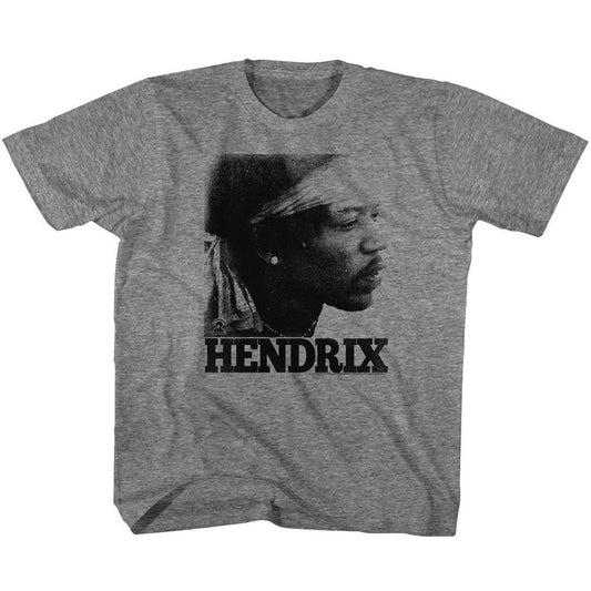 Jimi Hendrix Vintage Face Youth T-shirt Front