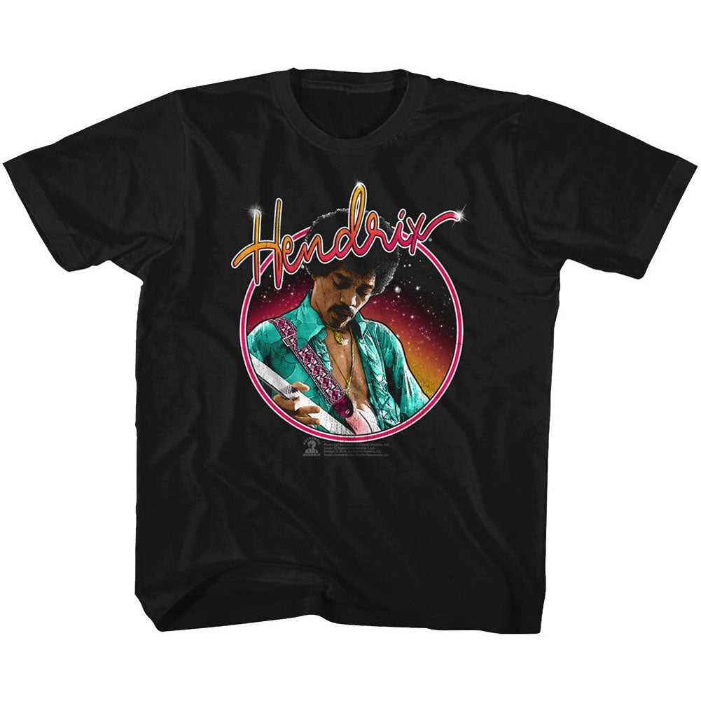 Jimi Hendrix Neon Youth T-shirt Front