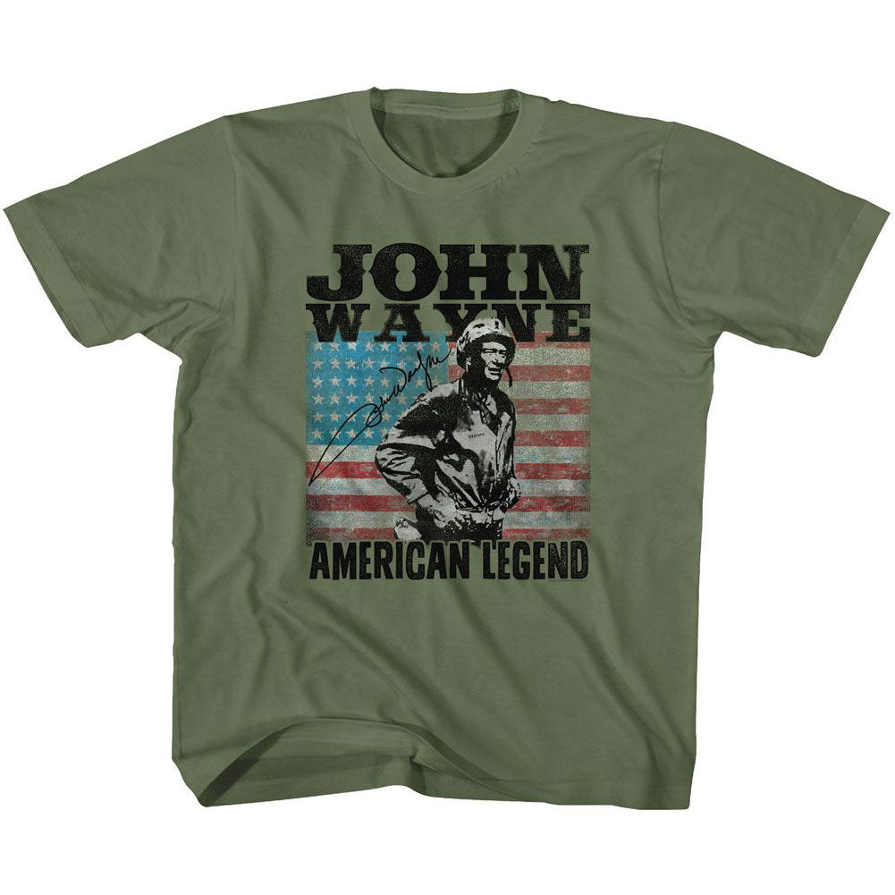 John Wayne American Legend Youth T-shirt Front
